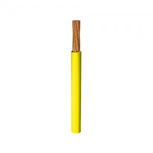 Cable Libre de Halógeno N10 Amarillo Cu