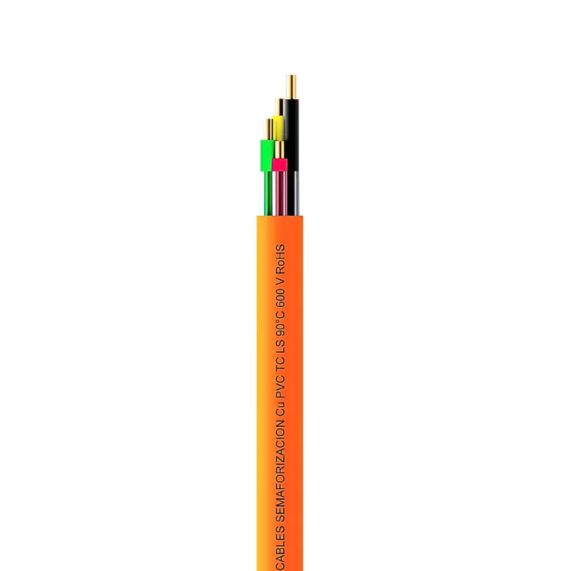 Cable Semaforización CC 4X18 AWG Cu PVC 90°C 600V