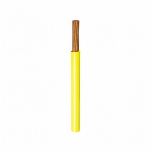 Cable Aislado Thhw Cu N10 Amarillo