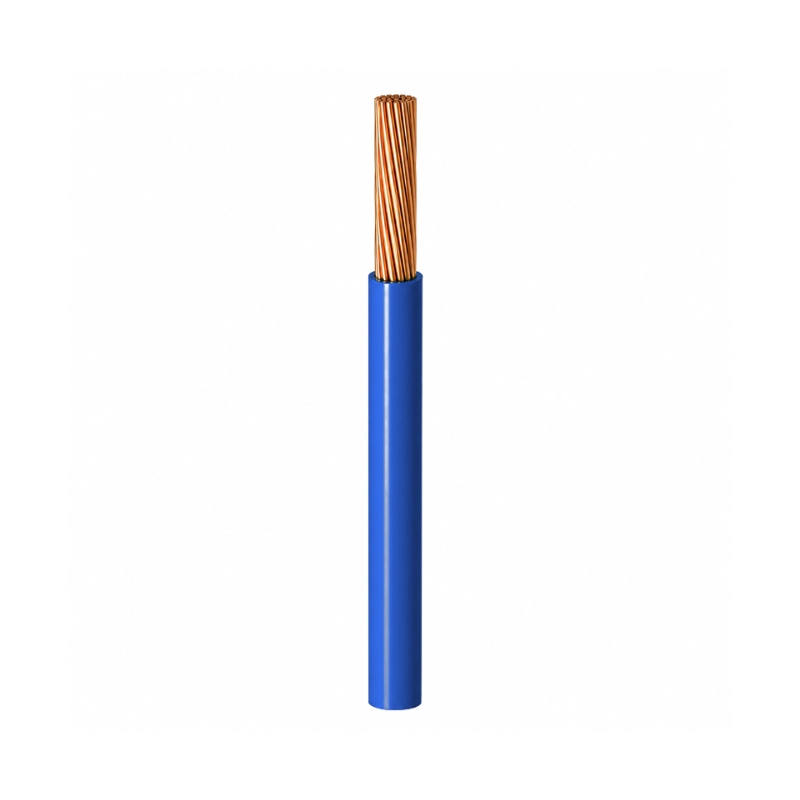Cable Aislado Thhw Cu N6 Azul