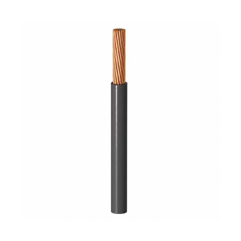 Cable Aislado Thhw Cu N6 Negro