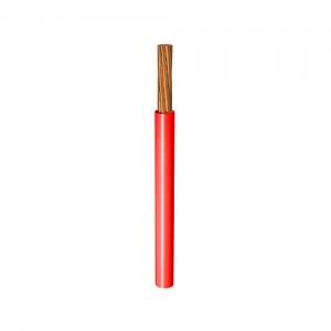 Cable Aislado Thhw Cu N6 Rojo