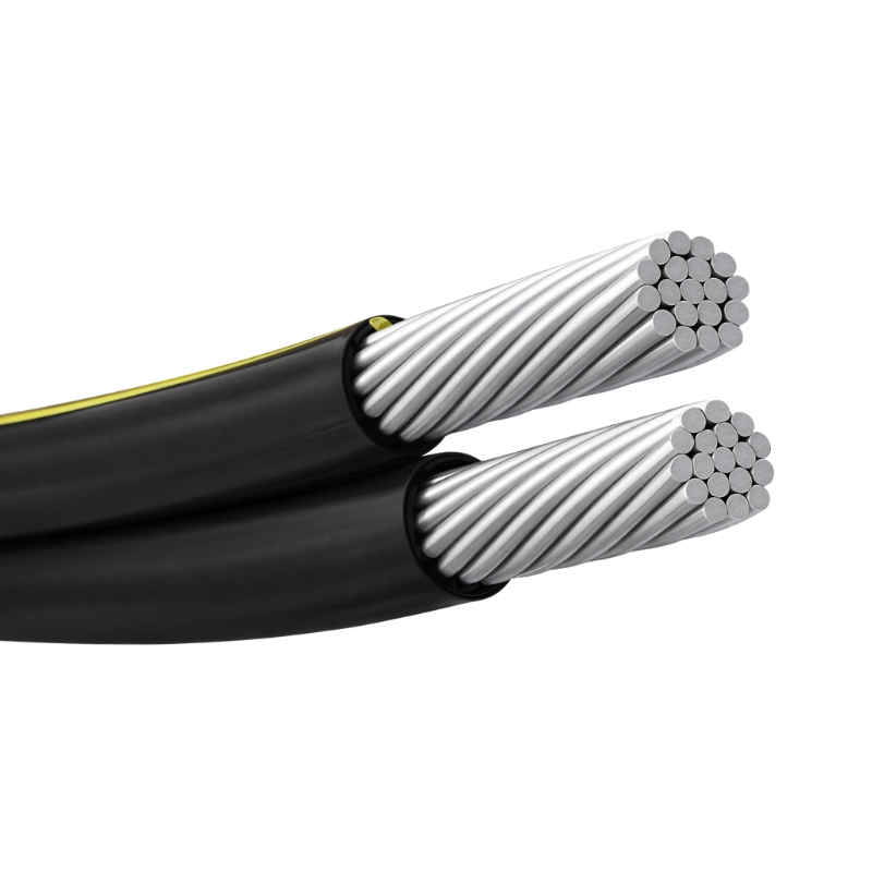 Cable Aluminio Duplex 1x4+ 4 N.A XLPE