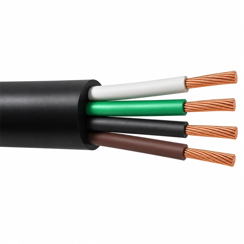 Cable Encauchetado Libre De Halogenos STF LS 4X18AWG