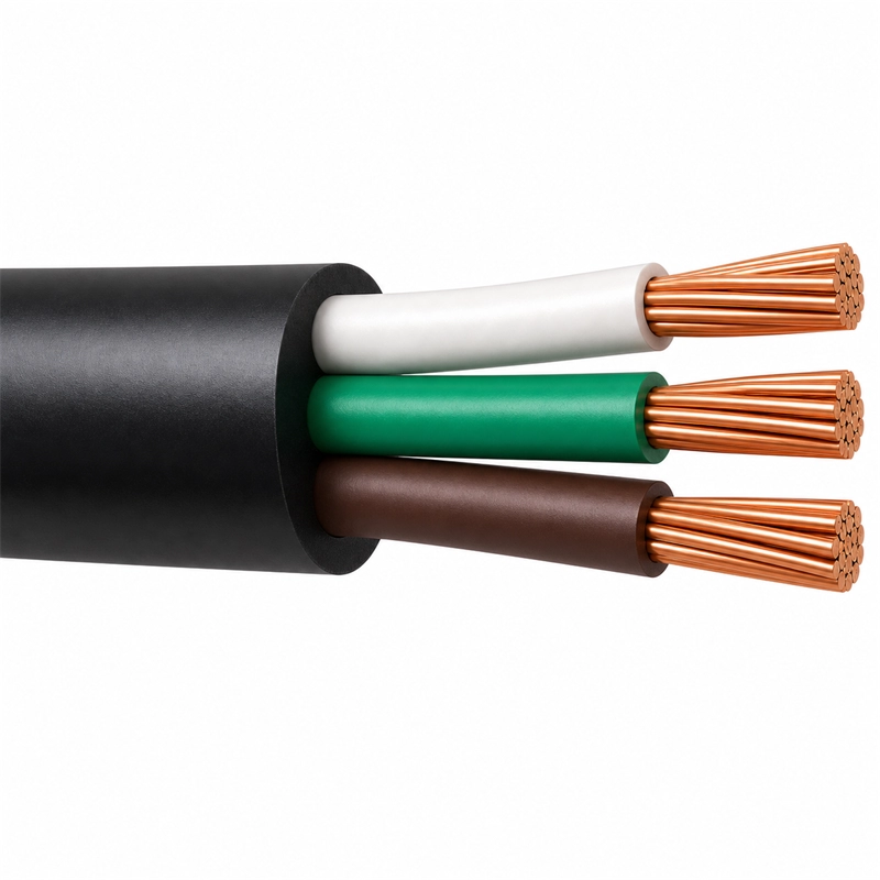 Cable Encauchetado Libre De Halogenos STF LS 3X12AWG
