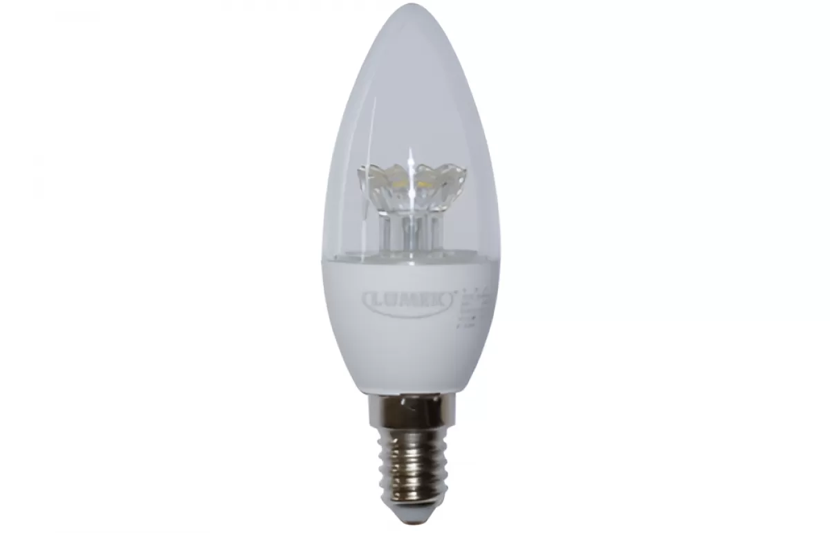 Bombillo LED Lumek E12 Eco Vela 5W 3000K