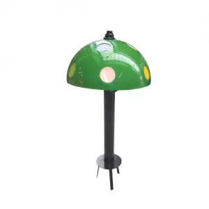 Luminaria de Pie Tipo Hongo - Verde 34cm