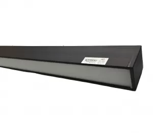 Luminaria Led Lumek Lineal Tetrix Negra 40W Luz Neutra Artlab