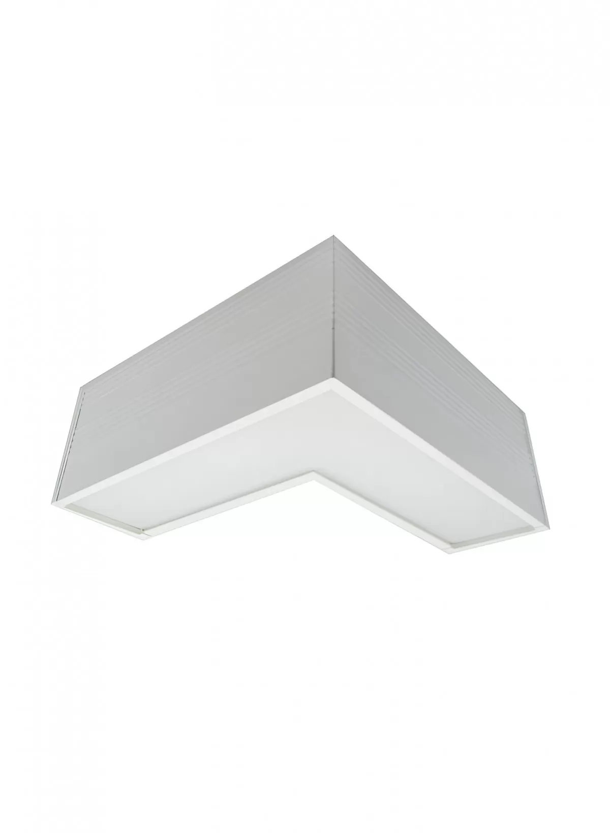 Luminaria LED Lumek En L Tetrix Blanca 8W Luz Neutra Artlab