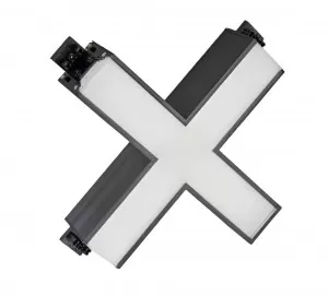 Luminaria LED Lumek En X Tetrix Negra 16W Luz Blanca Artlab