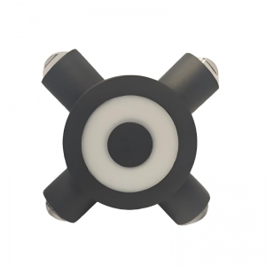 Aplique Interior Para Pared 4X1W Negro STELLAR I