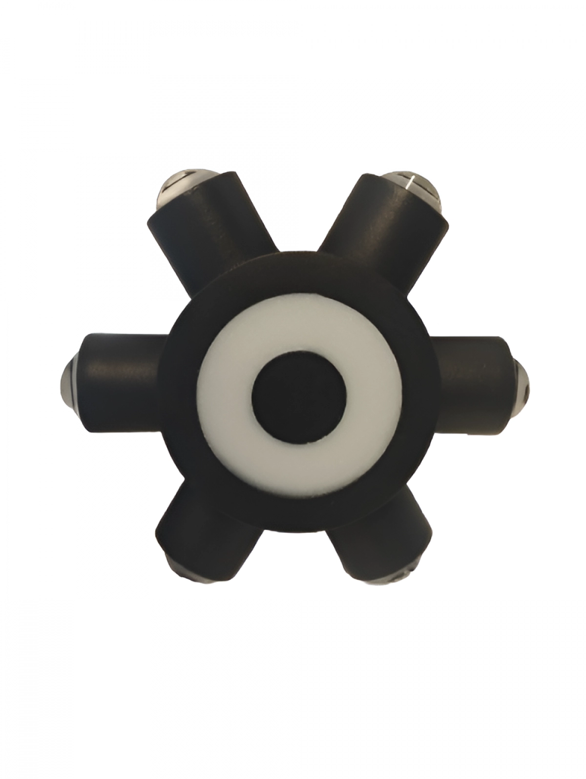 Aplique Interior Para Pared 6X1W Negro STELLAR II