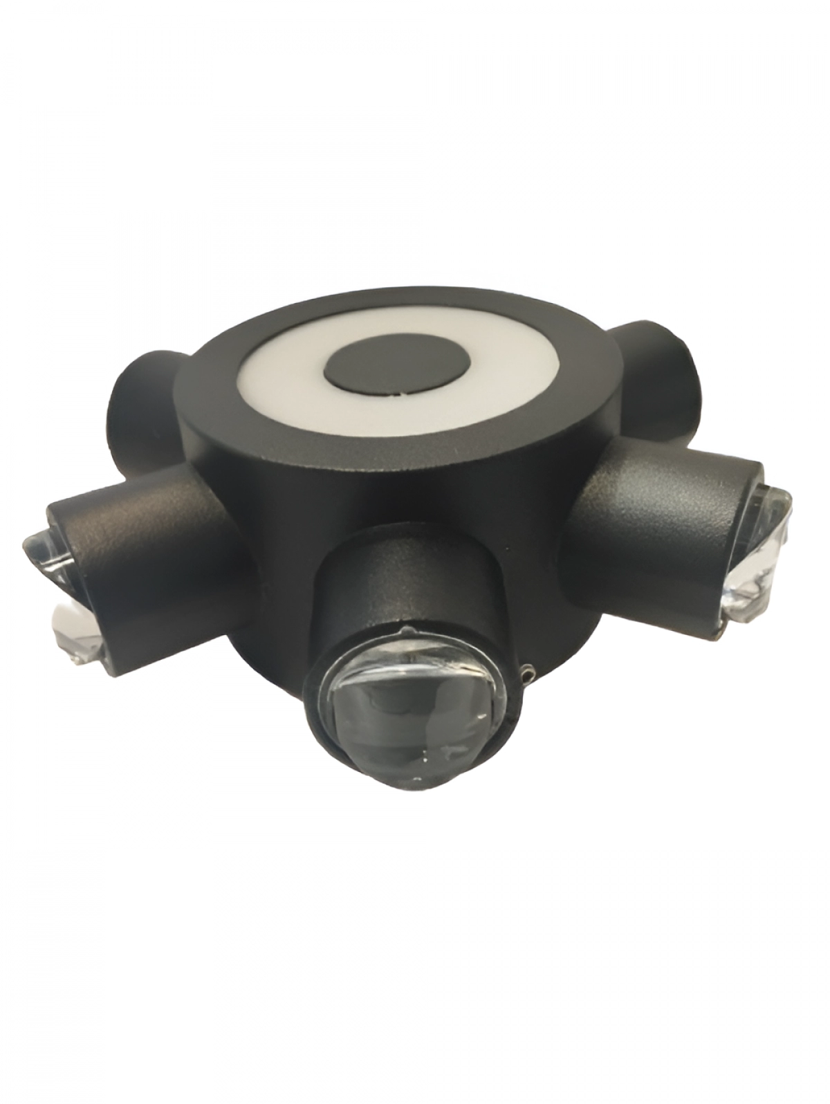 Aplique Interior Para Pared 6X1W Negro STELLAR II