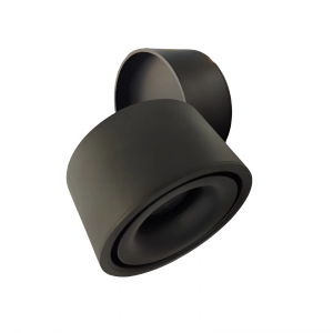 Aplique Interior Para Pared Negro 12W Blanco CYLINDER