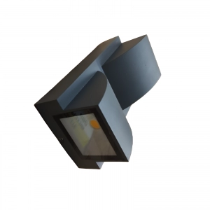 Aplique Interior Para Pared Gris 2X3W Blanco Cálido RAMP