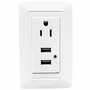 Toma Corriente EM Conmutable + USB