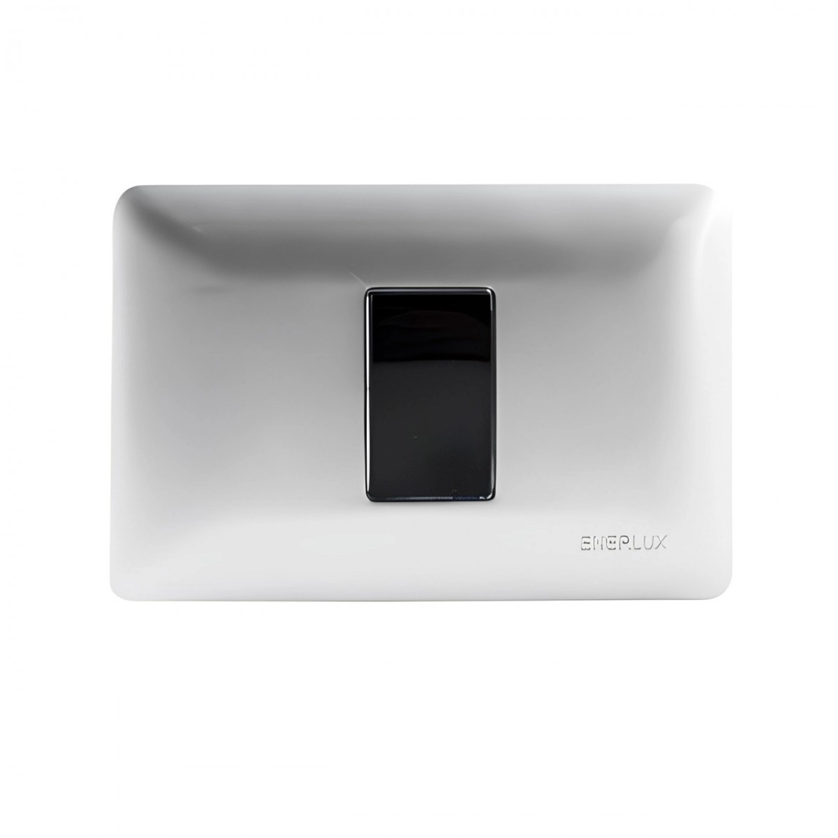 Interruptor Enerlux Conmutable Sencillo Silver