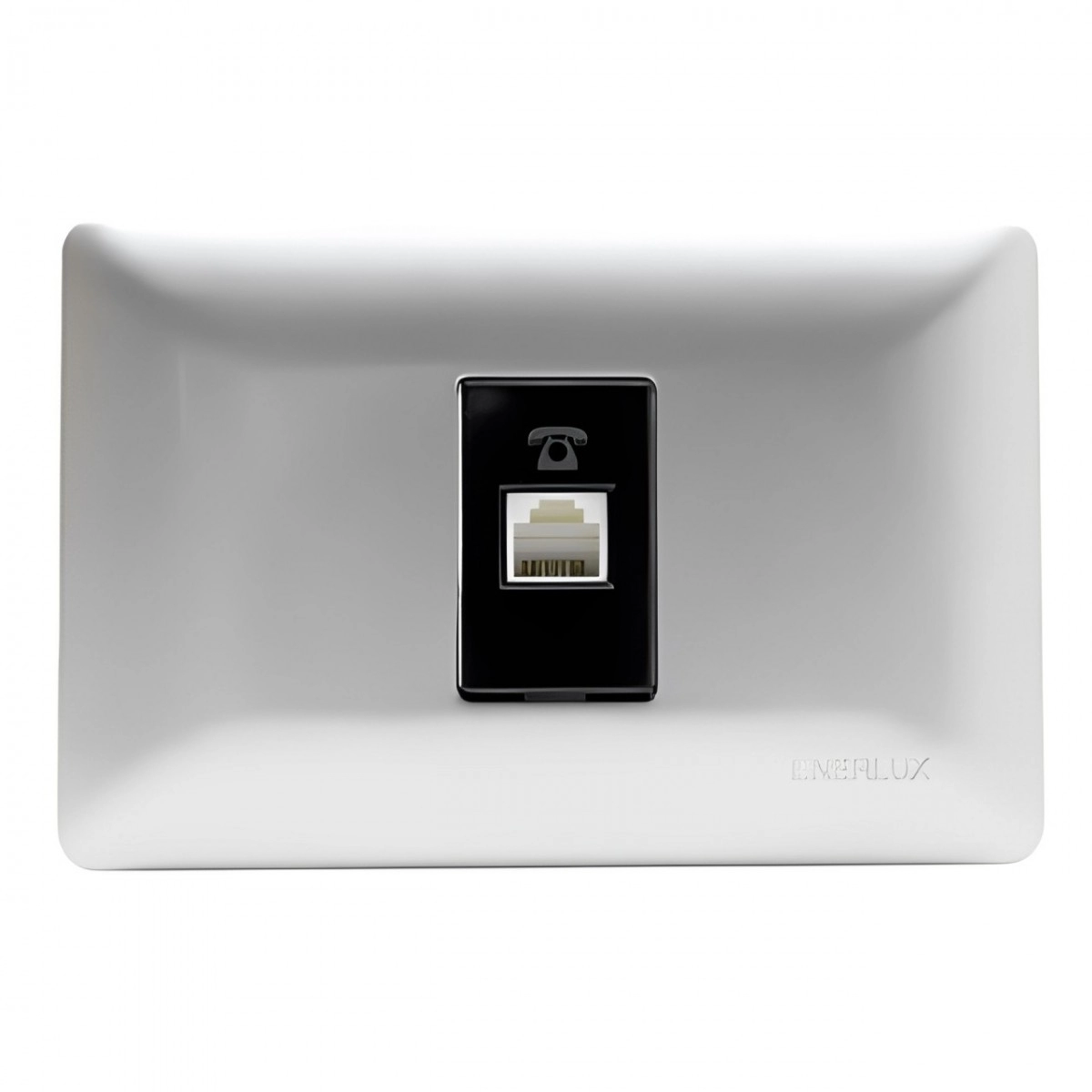 Toma Enerlux Telefonica Silver