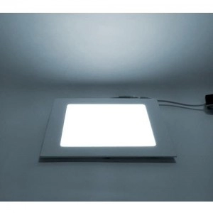 Panel LED Cuadrado De Incrustar 24W Luz Blanca