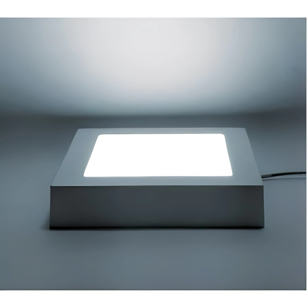 Panel LED Cuadrado de Sobreponer 12W Luz Blanca