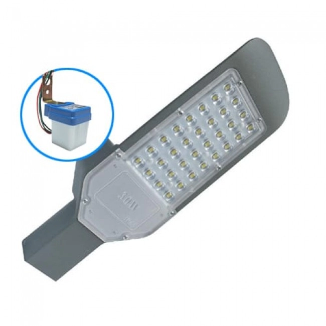 Lampara Alumbrado Público 100W Con Fotocelda