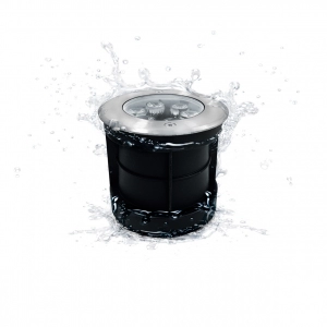 Bala LED Sumergible DC12V 6W RGB Sin Control Remoto