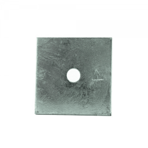 Arandela Cuadrada Plana de 4x4 x 5/8 Pl 1/8