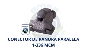 Conector pernado 1 Perno,LP=1-336,4 MCM;Der=6-2/0 AWG, Aluminio (con perno galvanizado)