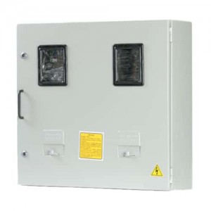 Caja para 2 Medidores Trifásicos Horizontal