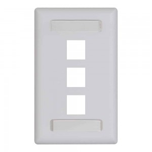 Faceplate 120 Type 3 Port Triple