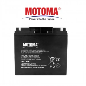 Batería Motoma AGM 12V-20AH 1200 CICLOS-30% W: 5.9Kg
