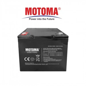Batería de Gel Motoma 12V-55AH 1600 CICLOS-50% W: 17.5Kg