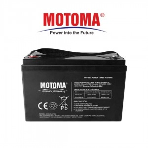 Batería de Gel Motoma 12V-100AH 1600 CICLOS-50% W: 31Kg