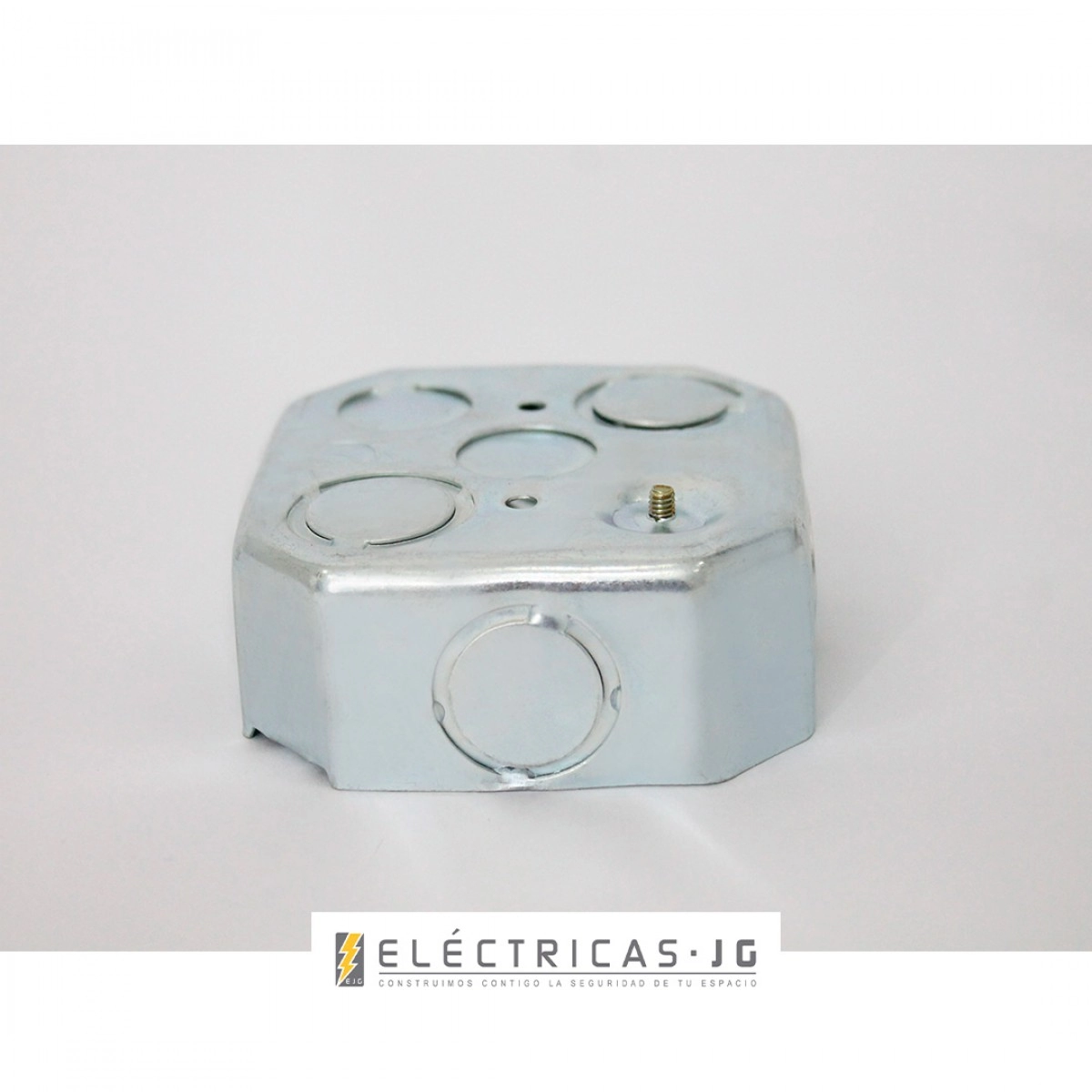 Caja Octagonal Galvanizada Metálica JG RETIE