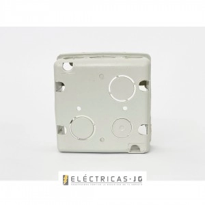 Caja 2400 JG PVC Blanco Libre de Halogeno