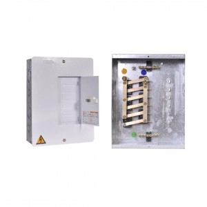 Tablero de 06 circuitos bifásico con Puerta Famel