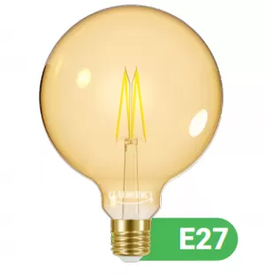 Bombillo LED Lumek E27 Vintage 7W Globo G125