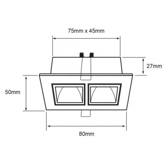 Lampara Tecnolite Lucida II Smart Blanco