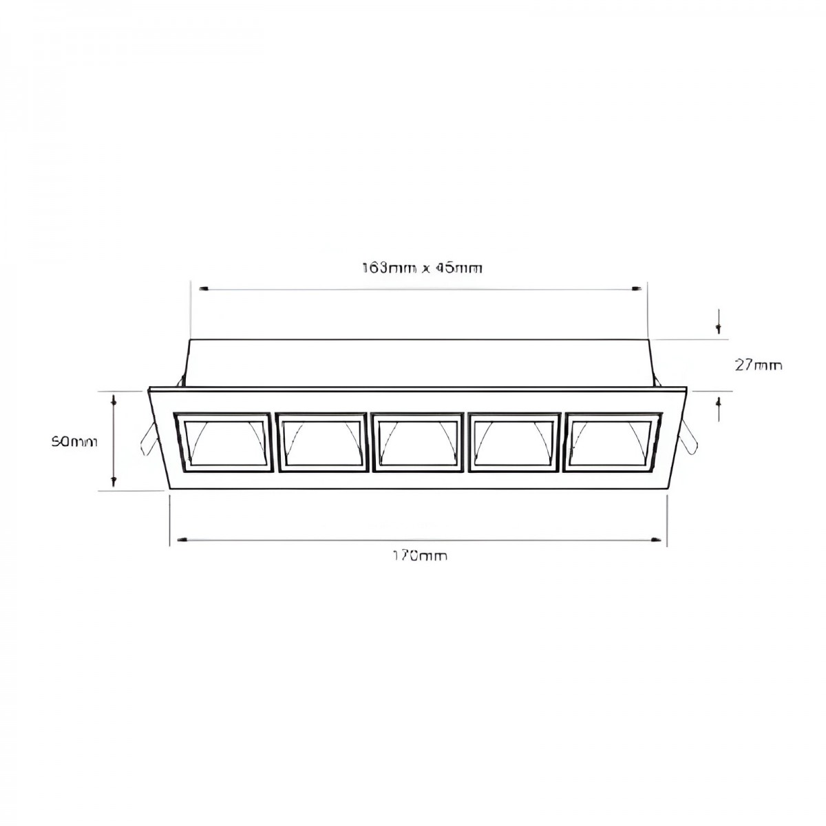 Lampara Tecnolite Lucida IV Smart Blanco