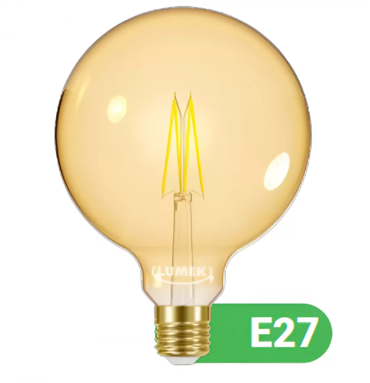 Bombillo LED Lumek E27 Vintage 4W Globo