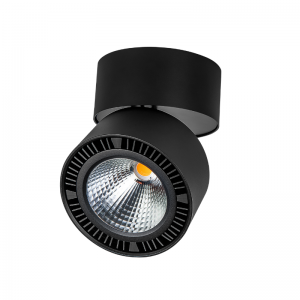 Spots Tecnolite Sobreponer Praia En Negro