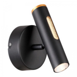 Spot Tecnolite de Sobreponer Zebene III Negro 6W