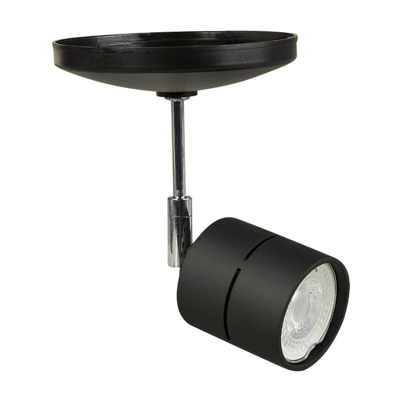 Spot Tecnolite Sobreponer Bellagio Negro