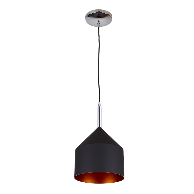Lampara Tecnolite Colgante Auva en Negro