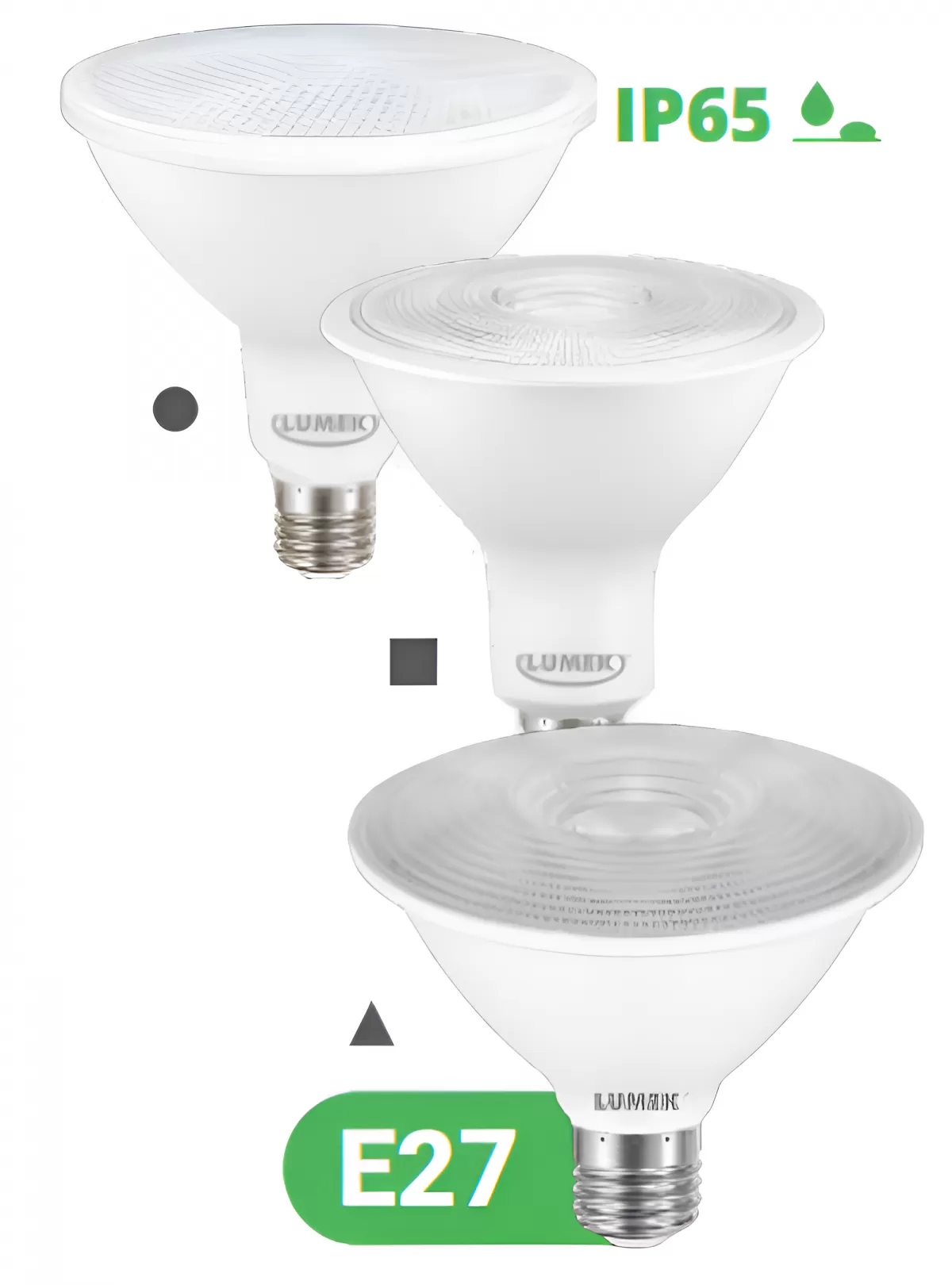 Bombillo LED Lumek E27 Par 30 10.5W 3000K