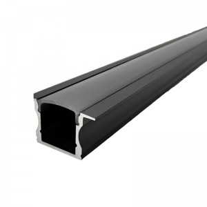 Perfil Tecnolite De Aluminio 3m Color Negro