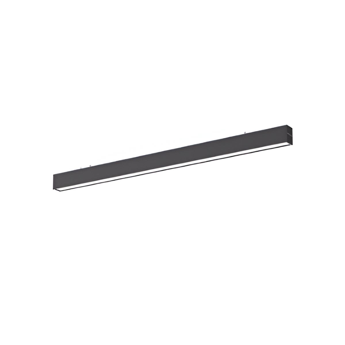 Lampara Tecnolite Lineal Vector System Pro 39W Negro Blanca Cálida