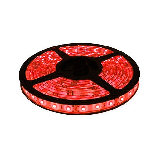 Cinta LED 12V Rollo x 5M Rojo