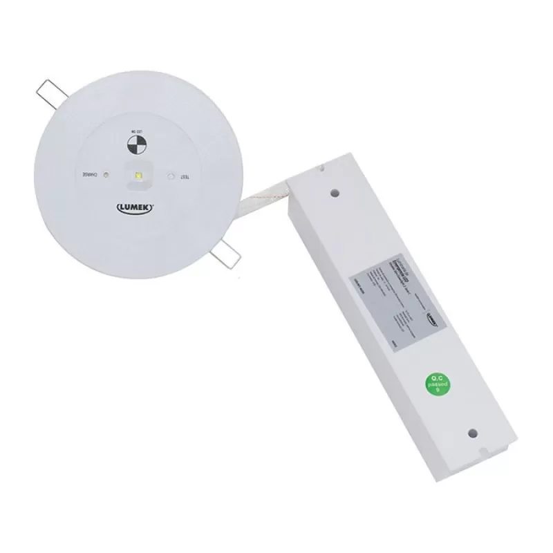 Luminaria Led Lumek Emergencia 5W Slim-Downlight