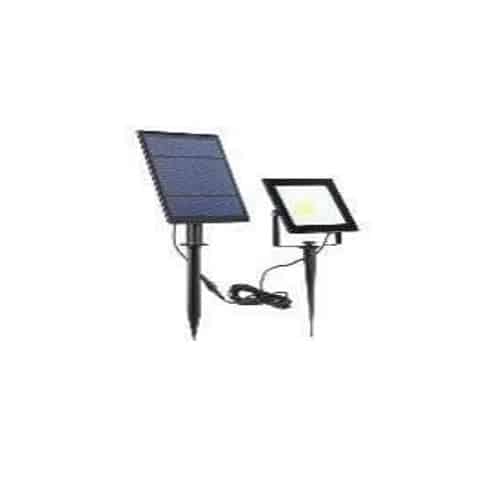 Luminaria LED Solar Tipo Estaca con Panel Solar Independiente 12W 3000K